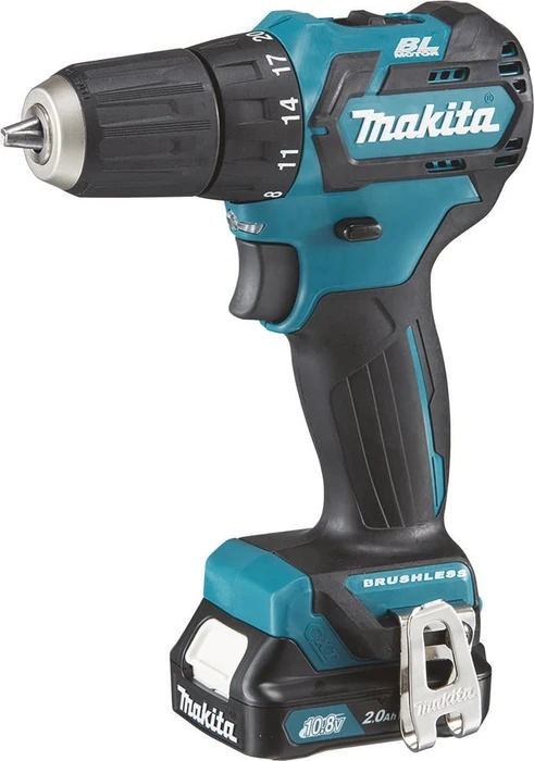 Makita 10.8v cordless driver drill df332dsaj w/2x2.0ah and charger