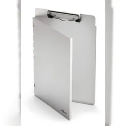 Durable Klemmbrett A4 L si Klemmfeder Aluminium anti-mikrobakteriell
