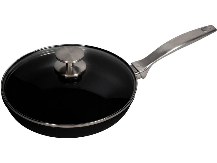 Bratpfanne SWISS DIAMOND CXD , schwarz (silberfarben), Ø:24cm, Pfannen, Bratpfanne