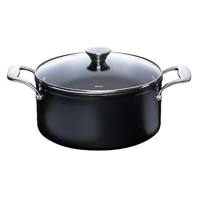 Kelomat Fleischtopf 24cm 5,0L mit Glasdeckel (58978366)