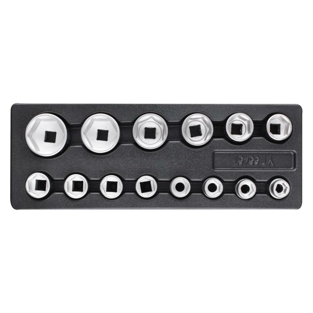 Yato 34 SOCKETS 14PC S SET (YT-55457)