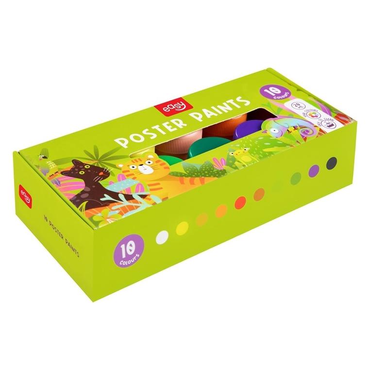 Easy Stationery Plakatfarben 10 Farben EINFACH (20 ml) (58219582)