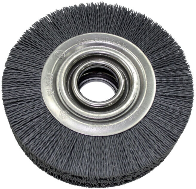 Brosse plate D. 200 mm nylon granul. 120 mm vitesse de rotation max. 9000 min-¹ ; Osborn (7302566912)