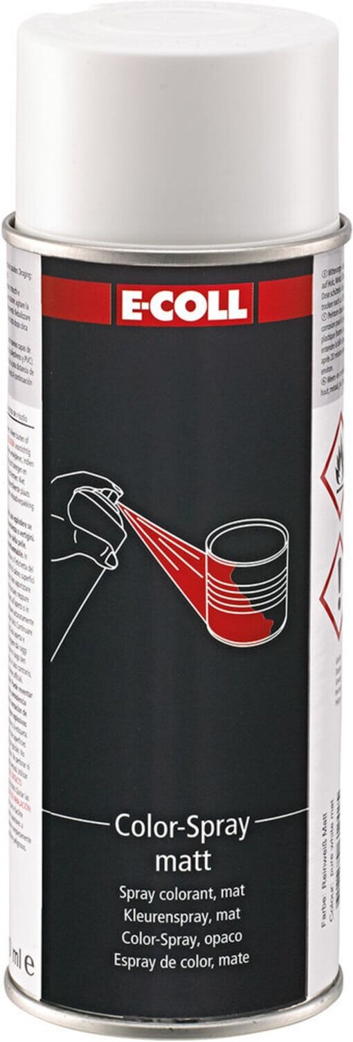 E-COLL Color-Spray matt 400ml reinweiss (4317784612425)
