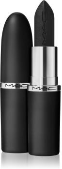 MAC Cosmetics MACximal Silky Matte Lipstick batom matificante tom Caviar 3,5 g. MACximal Silky Matte Lipstick