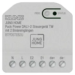 JUNG, Lichtschalter + Storenschalter, BT P DSTE B2 U HOME Puck Power