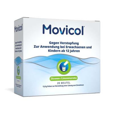 Movicol Beutel Plv.z.Her.e.Lsg.z.Einnehmen 20 St Pulver zur Herstellung einer Lösung zum Einnehmen