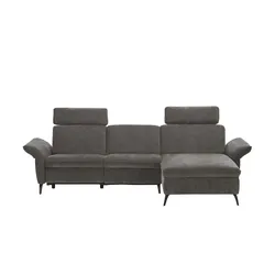 Primo Ecksofa mit Relaxfunktion Dayton ¦ grau ¦ Maße (cm): B: 288 H: 101 T: 157.0