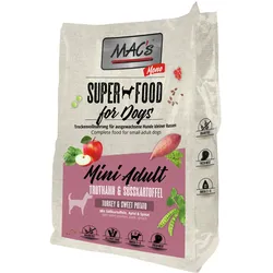 MAC's DOG Mono Mini Truthahn Hundetrockenfutter 3 Kilogramm