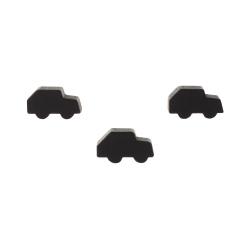 Halmakegel.com Kleinwagen - Pkw - Auto - 21x12x8mm - schwarz 256060