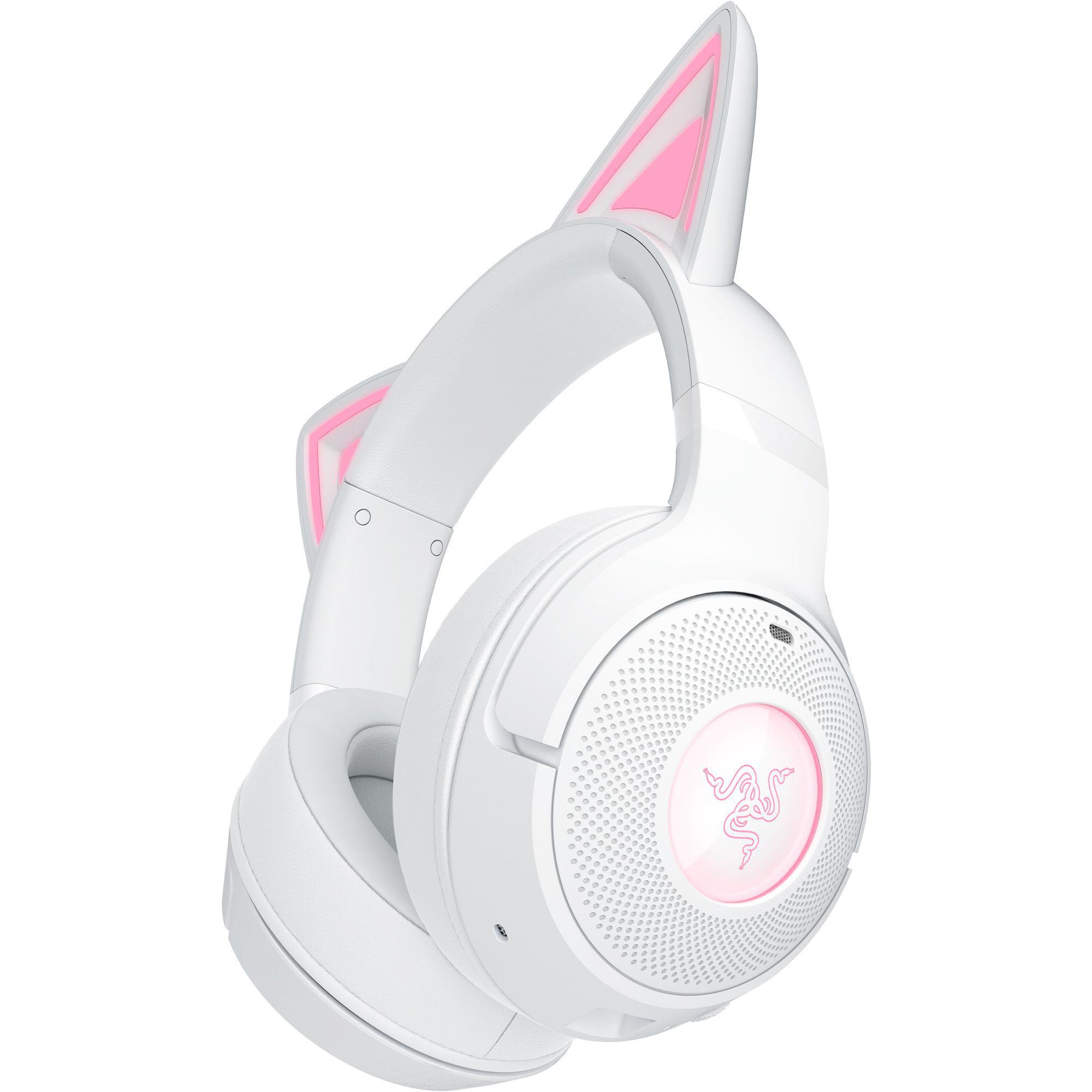 RAZER Kraken Kitty V2 Edition Gaming Headset kabellos (Bluetooth) Weiß