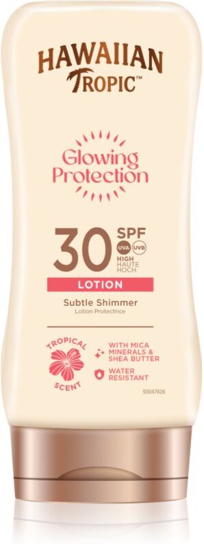 Hawaiian Tropic Glowing Protection Sunscreen Lotion lait solaire SPF 30 170 ml