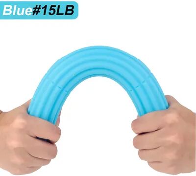 Handpicked Choices Flex Therapy Bar Forearm Strengthener For Tennis Elbow Therapy Bar Grip Training And Wrist Pain Relief blue 1pcs