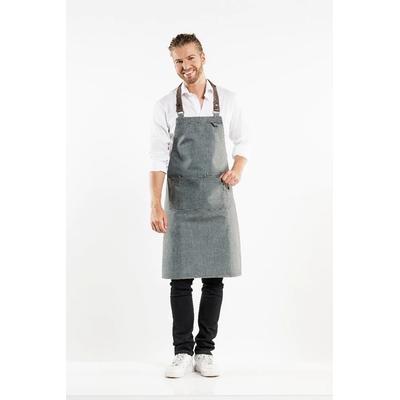 CHAUD DEVANT Valet Forene Schürze grau Denim W70 - L90