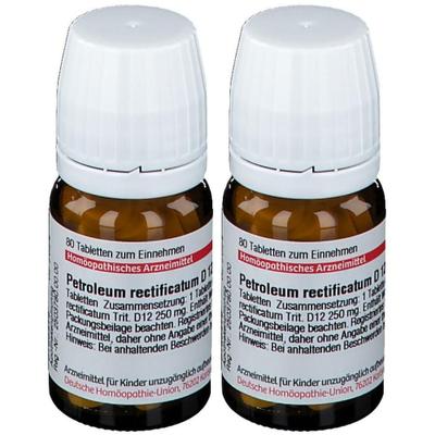 Petroleum Rectificatum D 12 Tabletten 2x 2x80 St