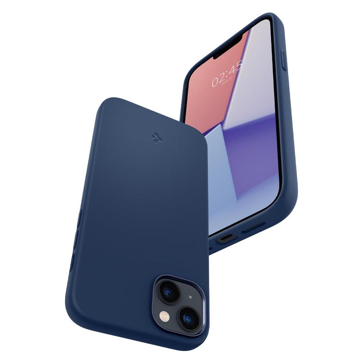 Spigen Silicone Fit Mag Magsafe Iphone 14 Plus Navy Blue (Apple iPhone 14 Plus) (21224-0)