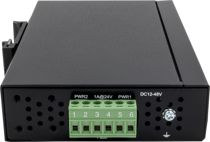 EXSYS 8-poorts industriële Ethernet-switch EX-6205 (8x 10/100Tx)