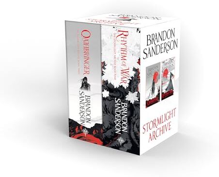 Gollancz The Stormlight Archive Boxed Set Part Two – Books 3 & 4 by Brandon Sanderson   Epic Fantasy Collection (Oathbringer & Rhythm of War)