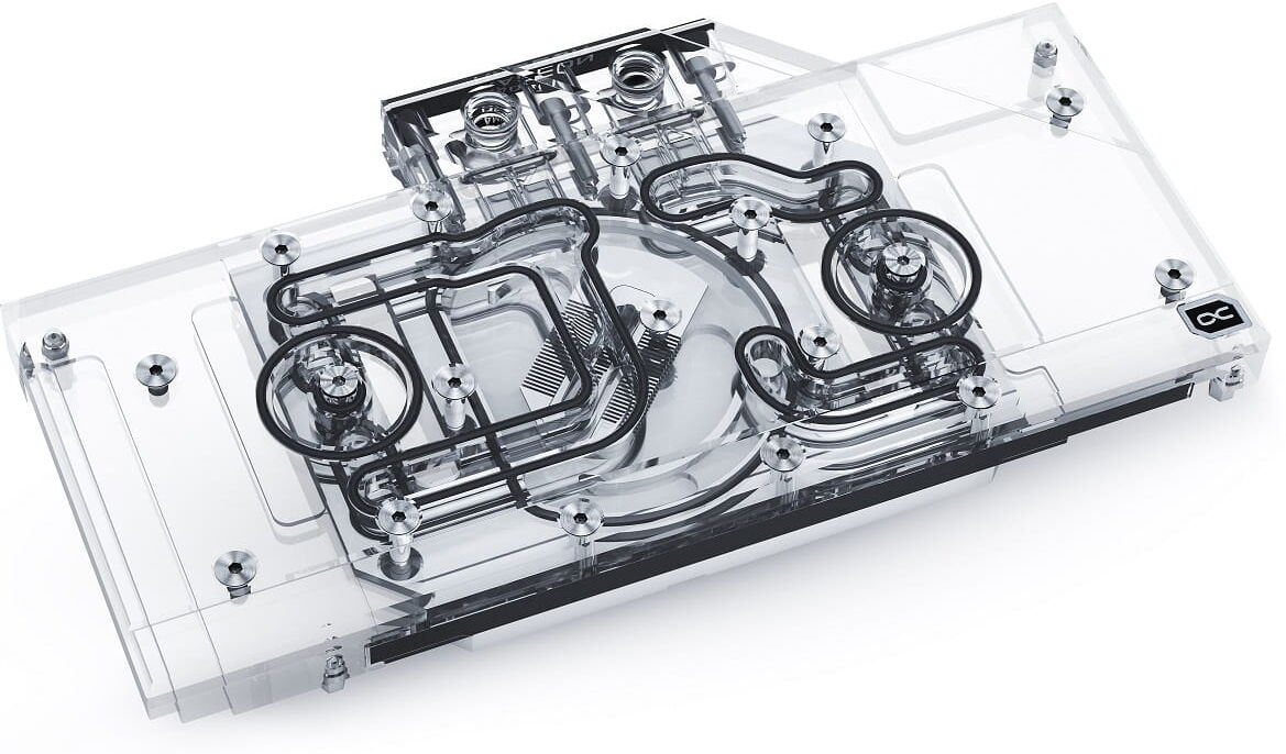 Alphacool Eisblock Aurora Acryl GPX-A Radeon RX 6700XT MERC 319 ...
