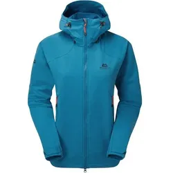 MOUNTAIN EQUIPMENT Mountain Equipment Damen Funktionsjacke lg.Arm W FRONTIER HOODED JACKET, Größe XS in Blau Blau