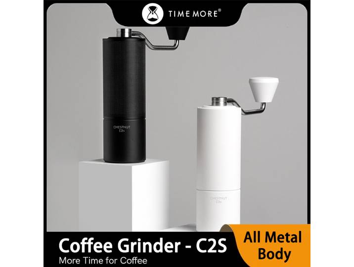 TIMEMORE C2S moulin à café manuel 20g réglage de la capacité en acier inoxydable bavure moulin à café manuel pour expresso