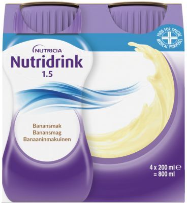 Nutridrink Banan 4 x 200 ml