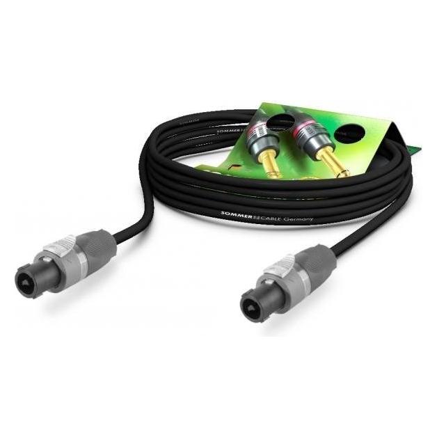 Sommer Cable Lautsprecherkabel Speakon 2x2,5 5m sw (5 m, 2.50 mm²) (30227614)