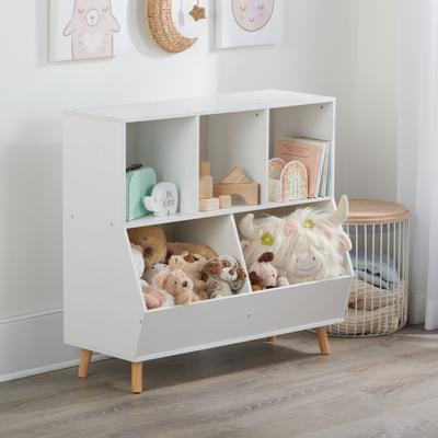 "Badger Basket 5-Bin Storage Cubby with Feet - 35.5"" x 15.75"" x 33.5"""