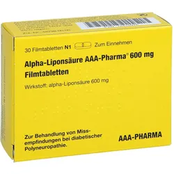 Alpha-Liponsäure AAA-Pharma 600 mg