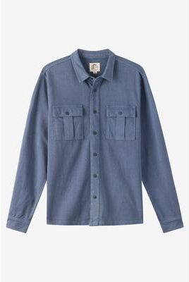 O'Neill s O'riginals Long Sleeve Knit Shirt in Blue, Size Small