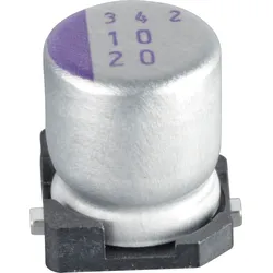 SVPF 1,0M 16 - SMD Polymer radial, 1.000μF, 16V, 105°C, 5000h