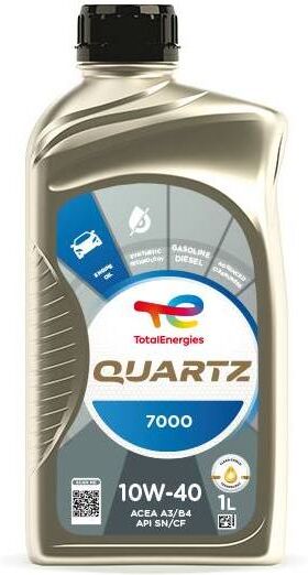 Total Energies Motoröl Quartz 7000 10w-40 [1 L] 214110 1l