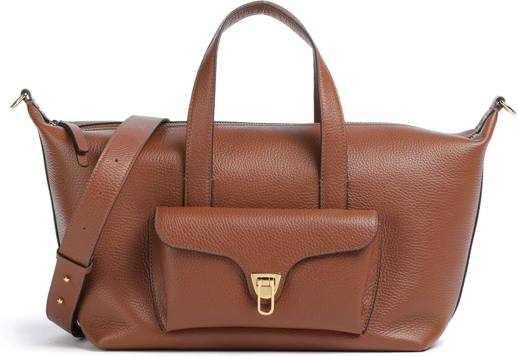 Coccinelle Beat Generation Handtasche aus Leder, braun