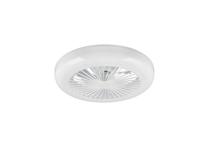 Deckenventilator, Kunststoff, F, 14.0 cm, Fernbedienung, geräuscharm, getrennt schaltbar, Farbtemperaturwechsler, Lampen & Leuchten, Innenbeleuchtung, Deckenlampe, Deckenlampen