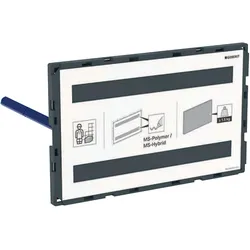 Geberit Omega Abdeckplatte, flächenbündig, 115.087.00.1