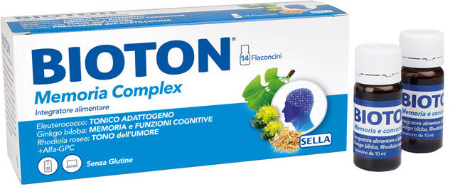 Sella Bioton Memoria Complex 14 Flaconcini Da 10 Ml