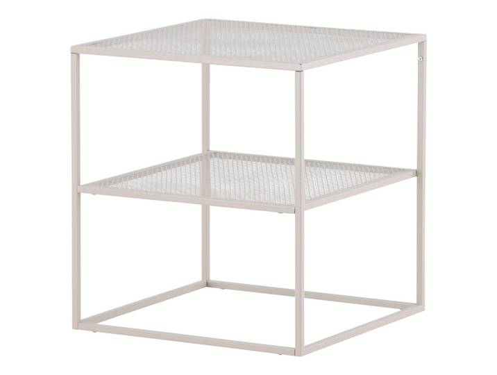 Livetastic Couchtisch, quadratisch, Flachrohr, 55x60x55 cm, Wohnzimmer, Wohnzimmertische, Couchtische, Couchtische eckig