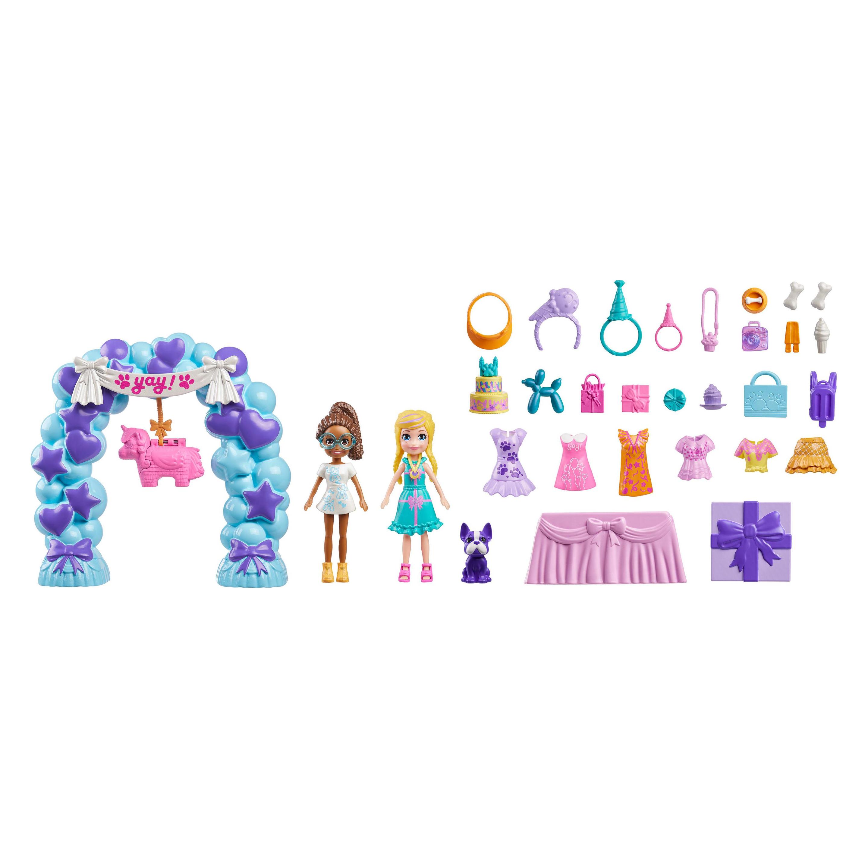 Mattel Polly Pocket Geburtstagsparty (4 Stk.) (JCC33)
