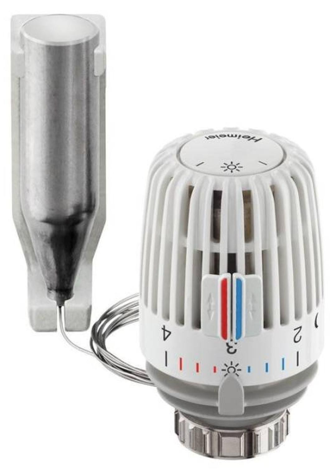 IMI Heimeier thermostaatkop K-model met afstandsbediening en 1,25 meter capillaalbuis
