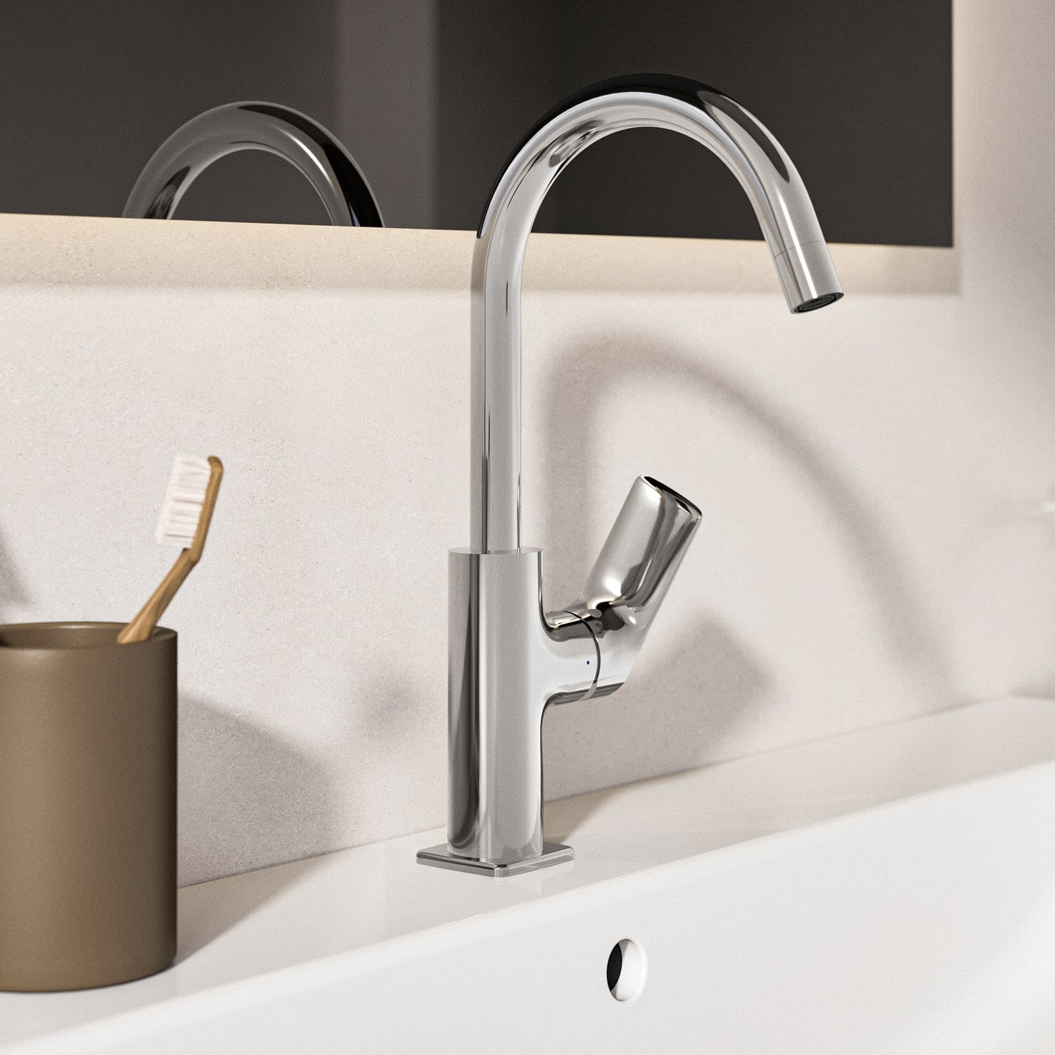 Ideal Standard C  Waschtischarmatur H200 ohne Ablaufgarnitur