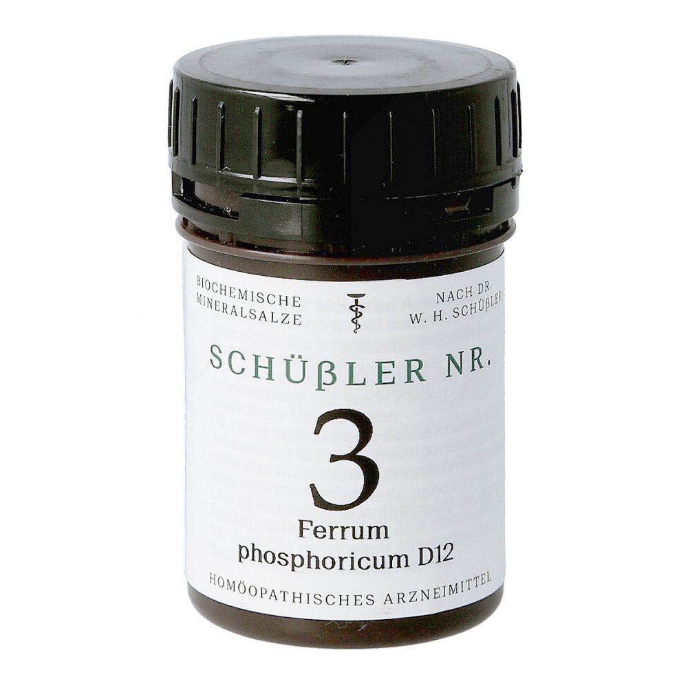 Apofaktur e.K. Schüssler Nummer 3 Ferrum phosphoricum D12 Tabletten 13576894