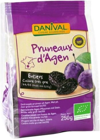Danival Pflaumen Extra großes Kaliber 44 55 250 gr