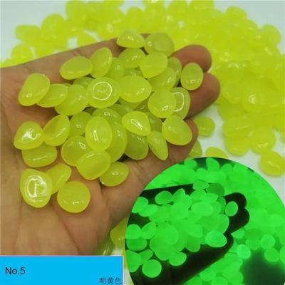 Uplifted Goods Luminous Glow Pebbles For Garden And Aquarium Decoration g 100pcs