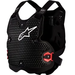 Alpinestars Bionic Action V2, Brustprotektor - Schwarz/Weiß - M/L