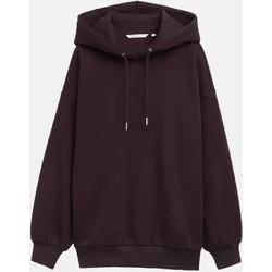 Oversized Hoodie Schwarz XS