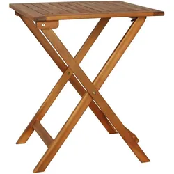 vidaXL, Gartentisch + Balkontisch, Calinin (Quadratischer Tisch) (60 x 60 x 73 cm)