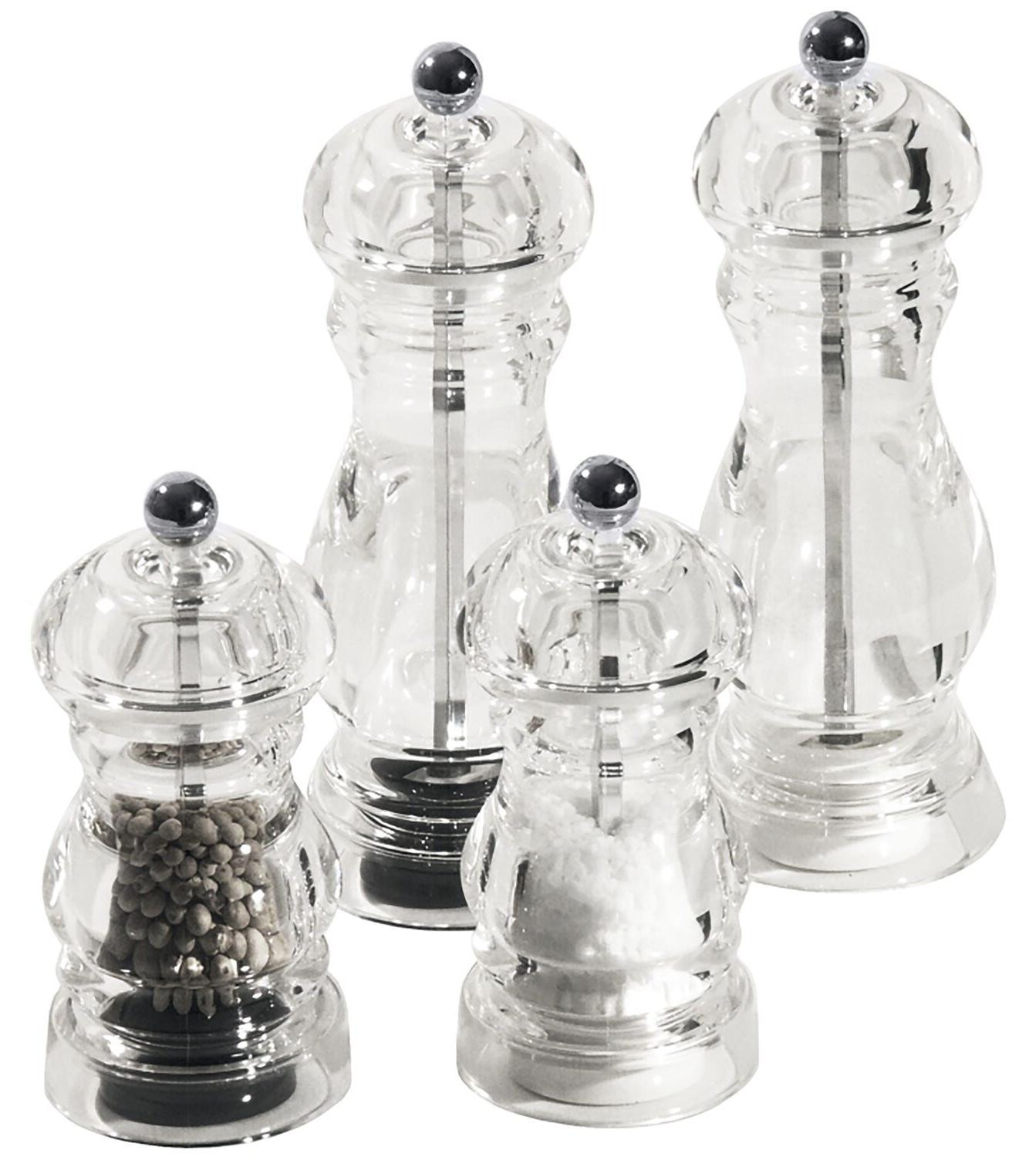 Contacto Zout- en pepermolenset, hoogte 12,5 cm