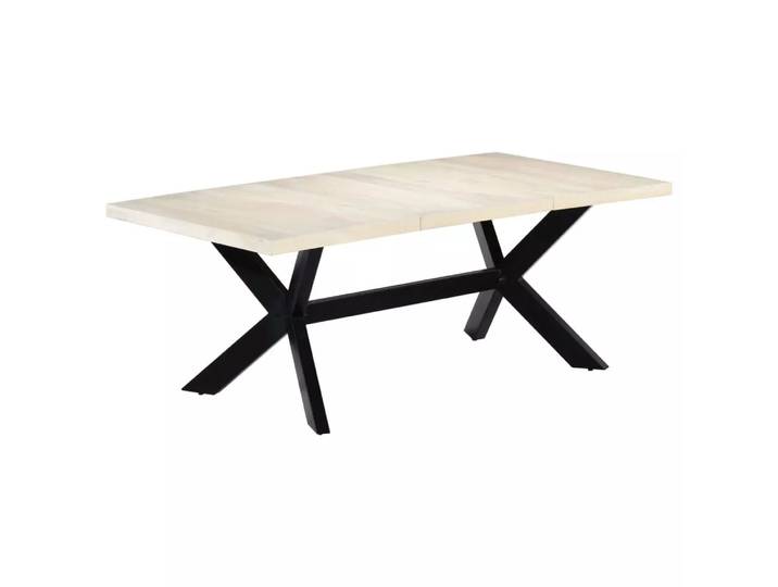 VidaXL - Esstisch holz, One Size, Weiss