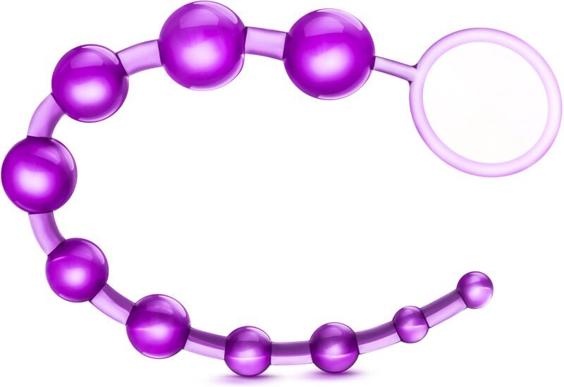 Blush B Yours Basic Beads perles anales purple 32 cm