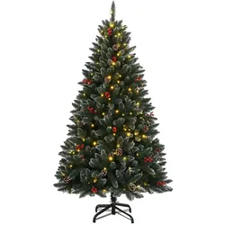 vidaXL, Weihnachtsbaum, Freya (mit LEDs) (210 cm)